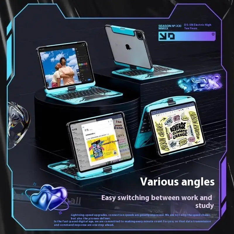 Applicable Tablet Pro13 Miaocontrol Keyboard Protective Case Mute - Lootquake