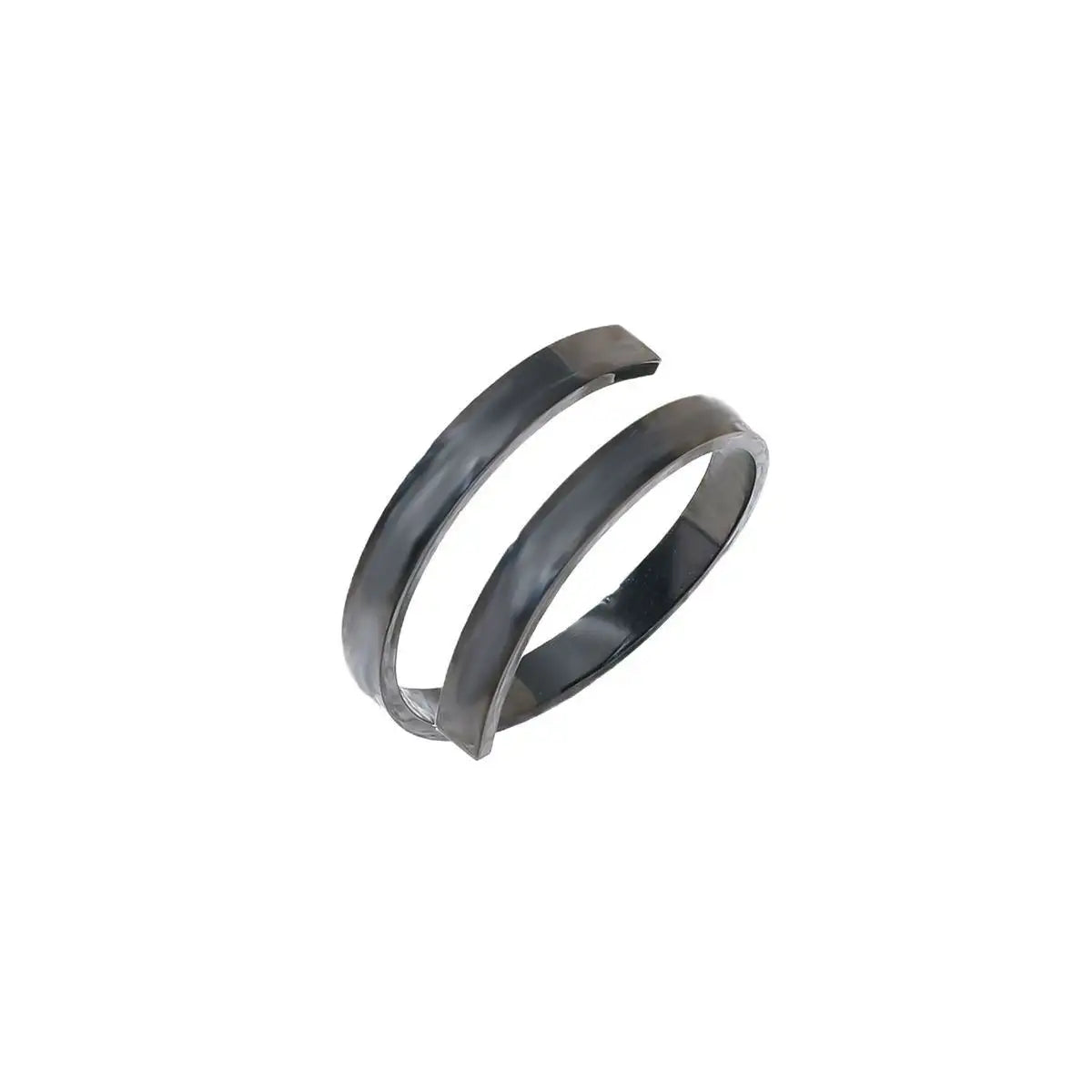 Design Titanium Steel Cross Open Adjustable Ring - Lootquake