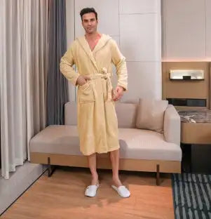 Men's Fibre Velvet Gown Set - Lootquake