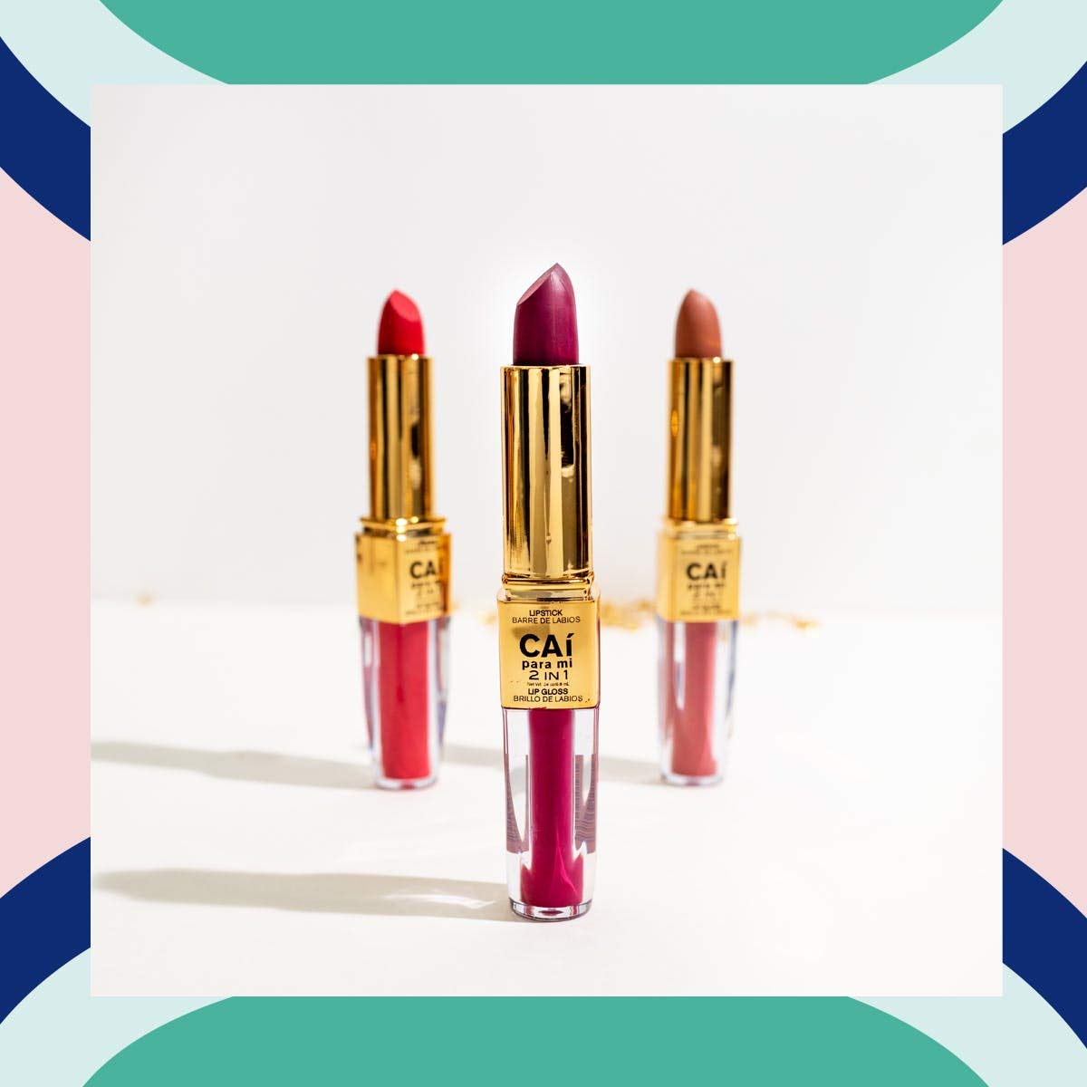 CAI Para Mi 2-in-1 Lipstick & Lip Gloss