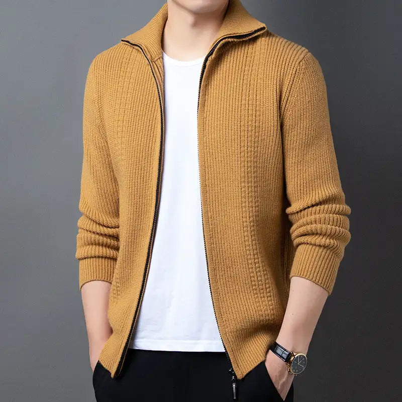 Spring And Autumn New Casual Men's Outerwear Sweater - Lootquake