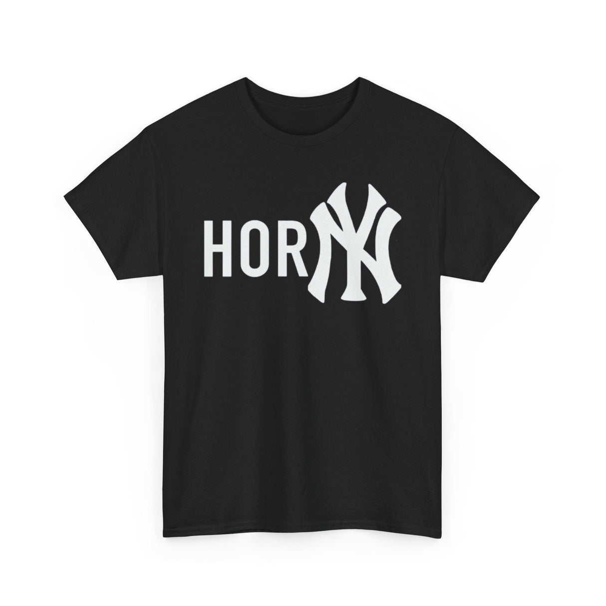 Camiseta de béisbol divertida de Horny Yanks: divertida camiseta gráfica con humor adulto para hombres y mujeres
