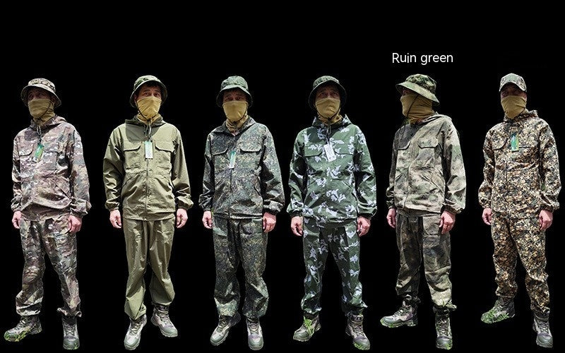 Russian Military Fans Battle Suit Summer Camouflage - Lootquake