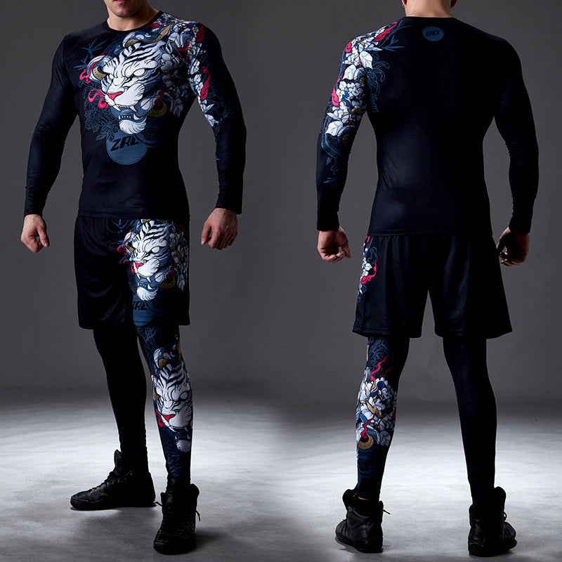 Men's Sweat-absorbent Quick-drying Fitness Suit - Lootquake