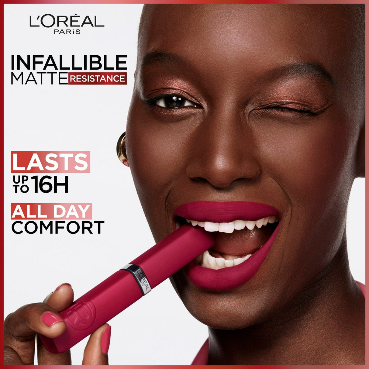 L'OREAL Infallible Matte Resistance Matte Lipstick