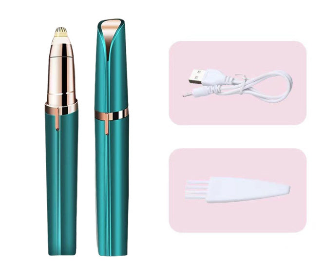 Eyebrow Epilator Maquiagem Profissional Completa Trymer Do Brwi Eye Brow Trimmer For Rasoir Visage Femme Make Up Eye Brow Shaper - Lootquake