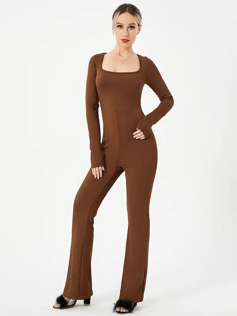 Women's Loose Casual High Stretch Jumpsuit - Lootquake