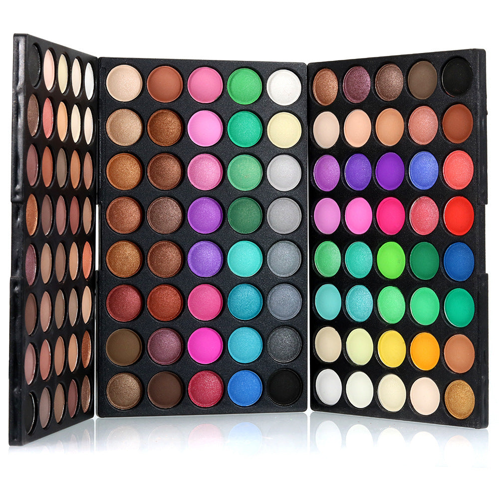 Professional 120-Color Eyeshadow Palette: Soft Matte Fashion Set