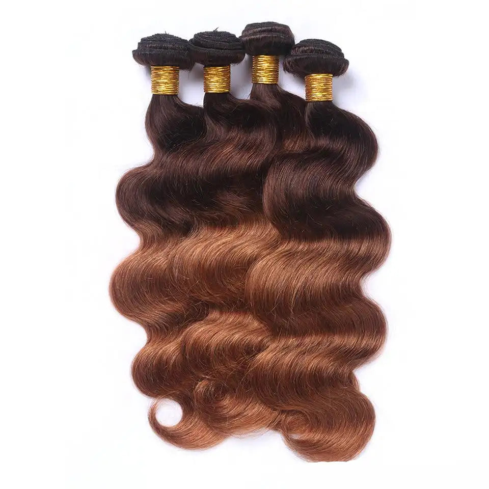 Real hair wig female real hair wavy body wave - Lootquake