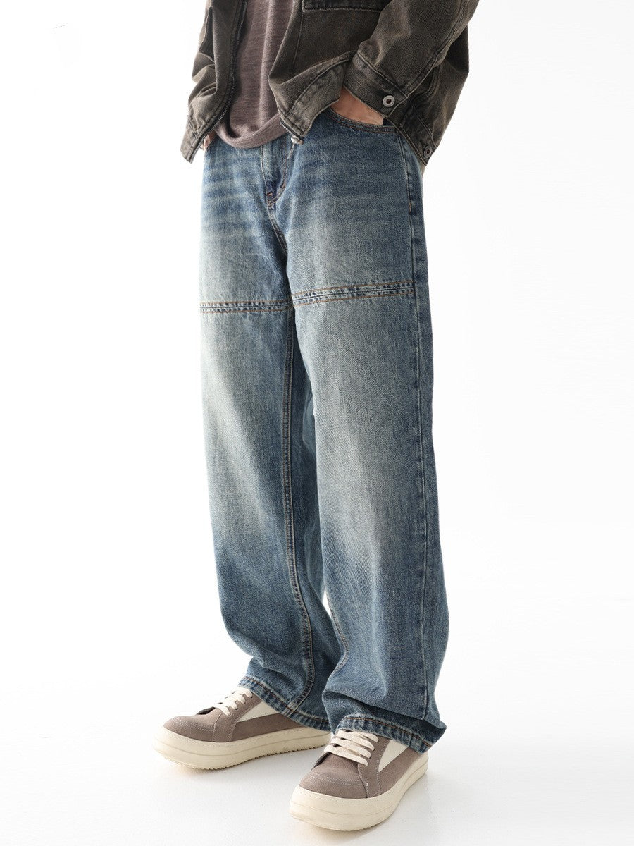 American High Street Vintage Jeans Men's Autumn - Lootquake