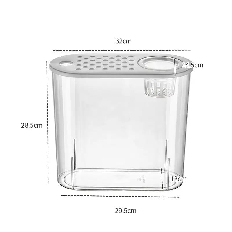 Acrylic Transparent Ecological Incubator Goldfish Tank - Lootquake