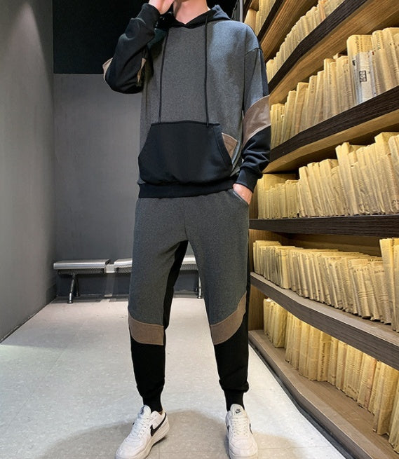 Hooded Sweater Casual Pants Sports And Leisure Two-Piece Set - Lootquake