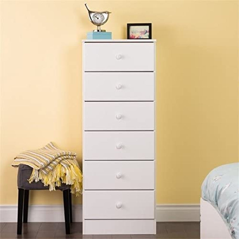 Astrid 6 Drawer Tall Chest for Bedroom-0