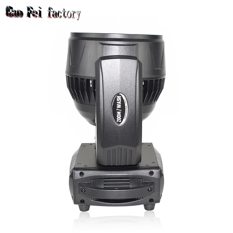4-In-1 RGBW DJ Moving Head Lights with Flight Case