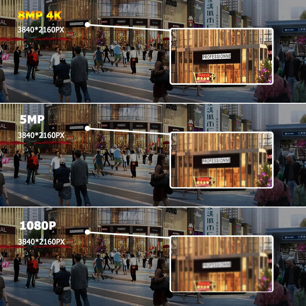 4K Ultra HD Security Camera System with Night Vision