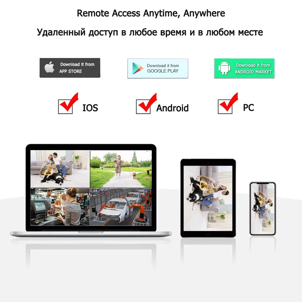 4K Ultra HD Security Camera System with Night Vision