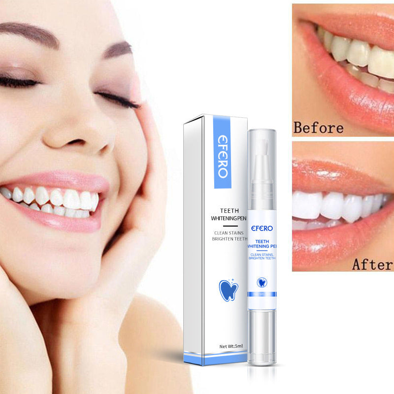 Teeth Whitening Pen Cleaning Serum Remove Plaque Stains Dental Tools Whiten Teeth Oral Hygiene Tooth Whitening Pen - Lootquake