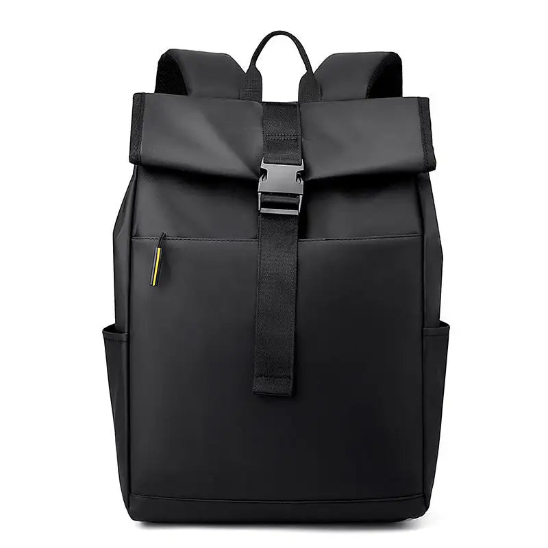 Casual Fashion Backpack For Men Women New Laptop Backpack Oxford Cloth Waterproof Short Distance Travel Backpack Men Black - Lootquake