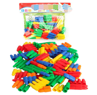 Children's Plastic Educational Building Blocks Toys - Lootquake