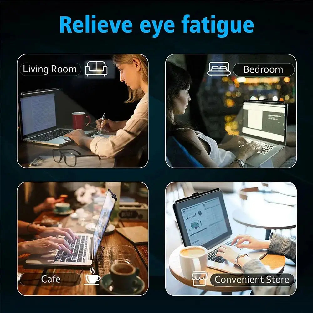 Computer LED Light Bar With USB Connectivity, Eye-Caring Technology, And Adjustable Brightness For Monitors - Lootquake