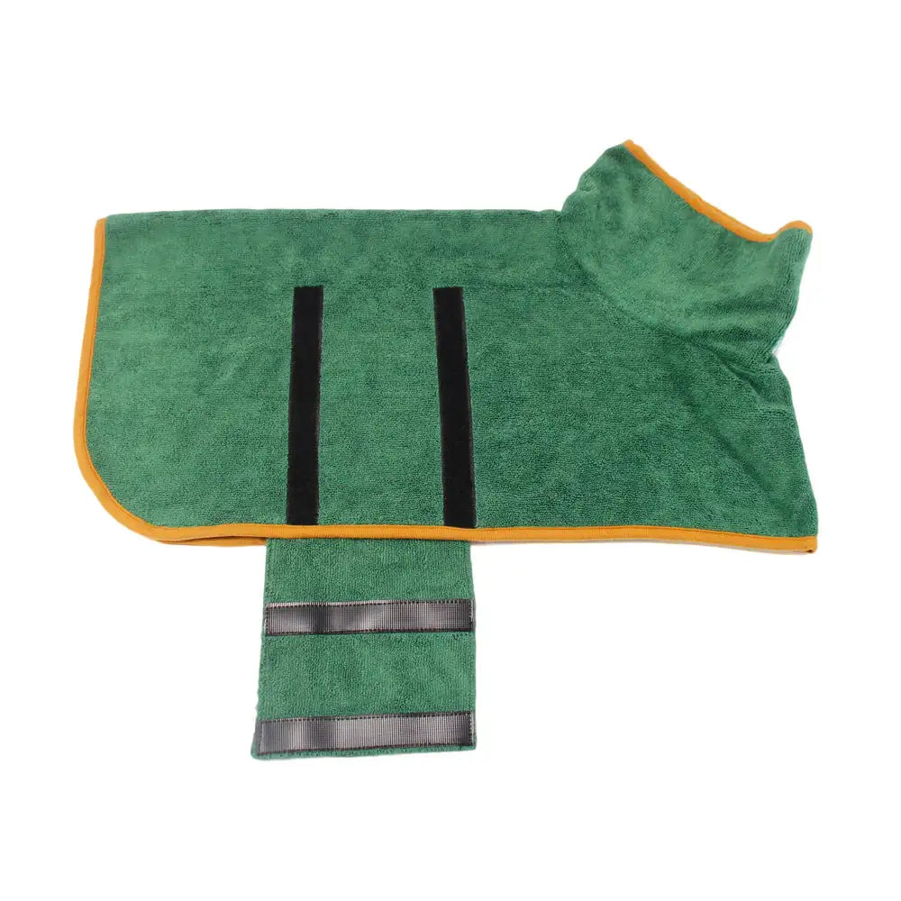 Absorbent Pet Bathrobe With Waist-wrapped Microfiber - Lootquake