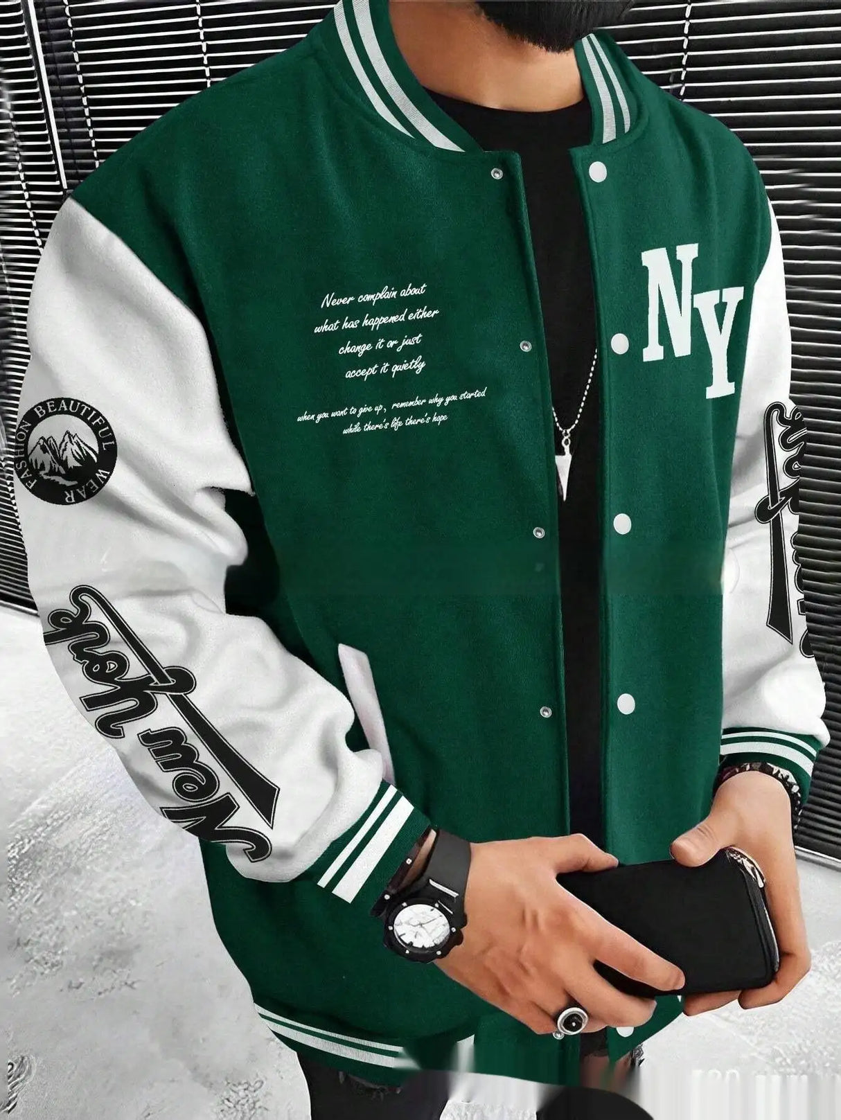 Baseball Uniform Jacket Coat Cardigan - Lootquake