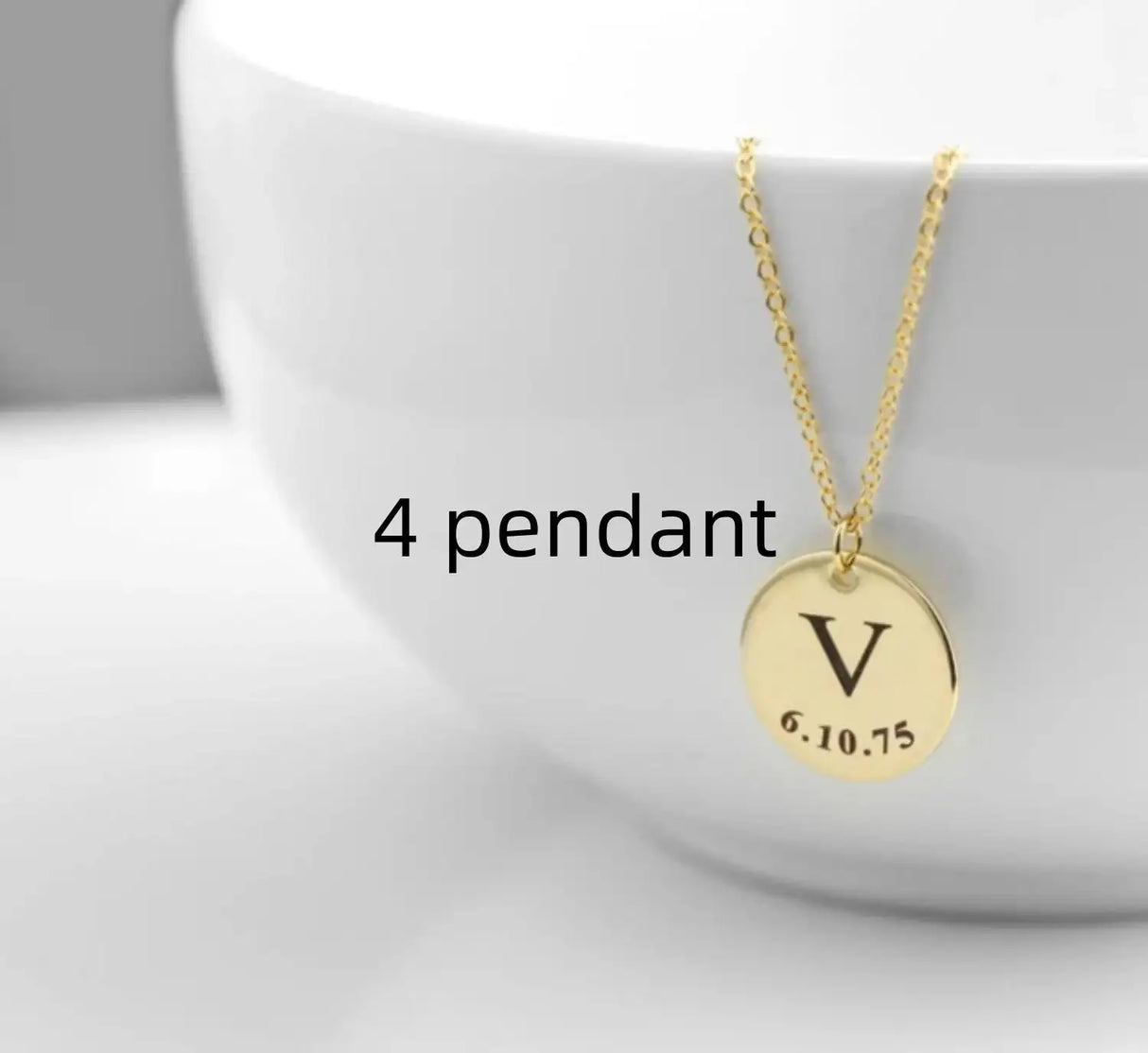 Personalized Pendant Stainless Steel Necklace - Lootquake