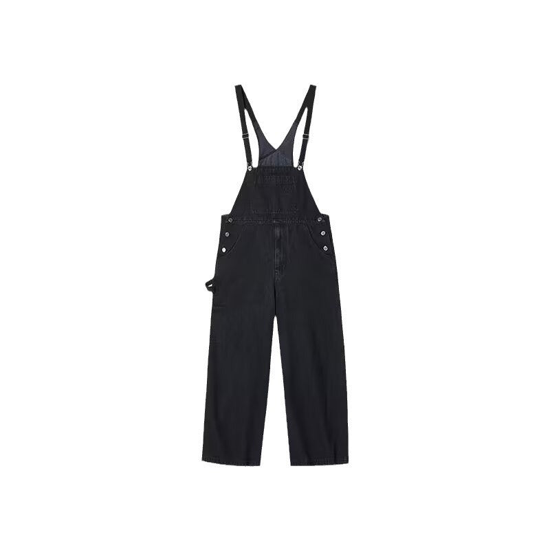 Jumpsuit Suspender Men's Business Shirt Wide Leg Pants - Lootquake