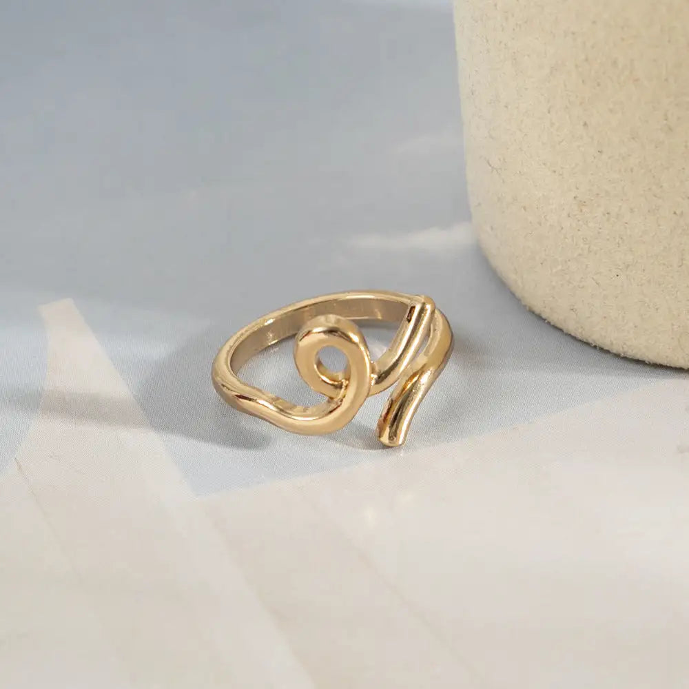 European And American Style Personality Geometry Ring - Lootquake