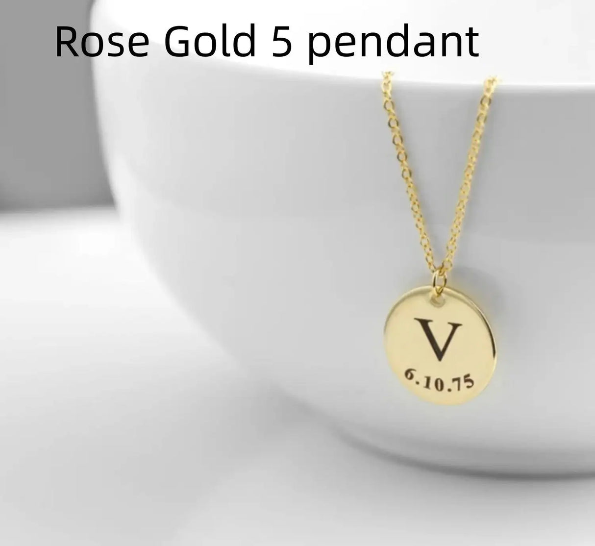 Personalized Pendant Stainless Steel Necklace - Lootquake