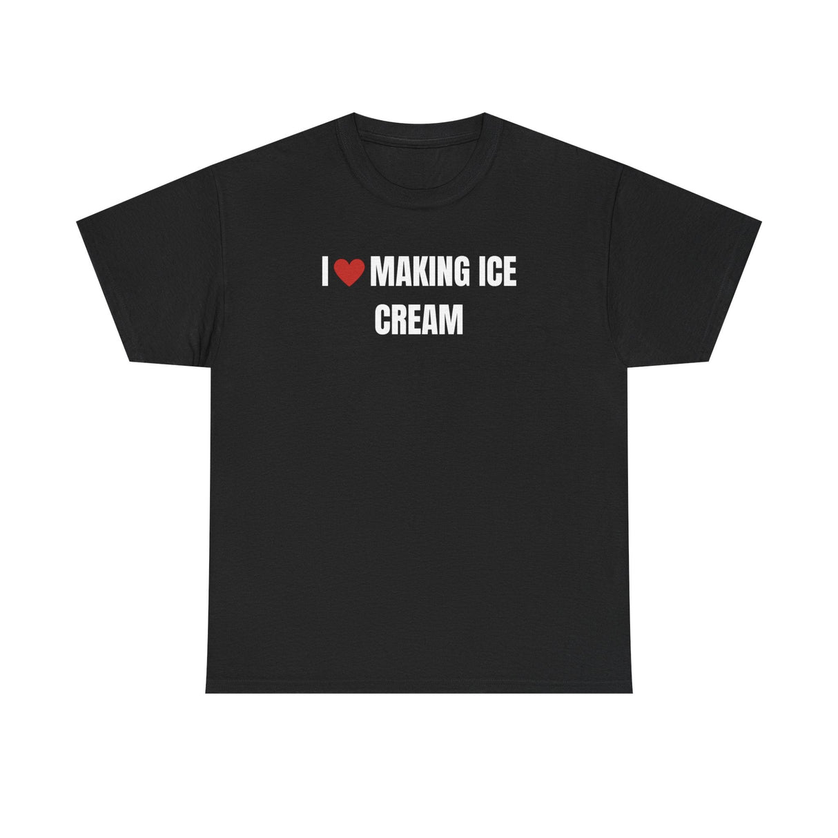 I Love Making Ice Cream Funny Couple Shirt – Cute Matching His & Hers Graphic Tee