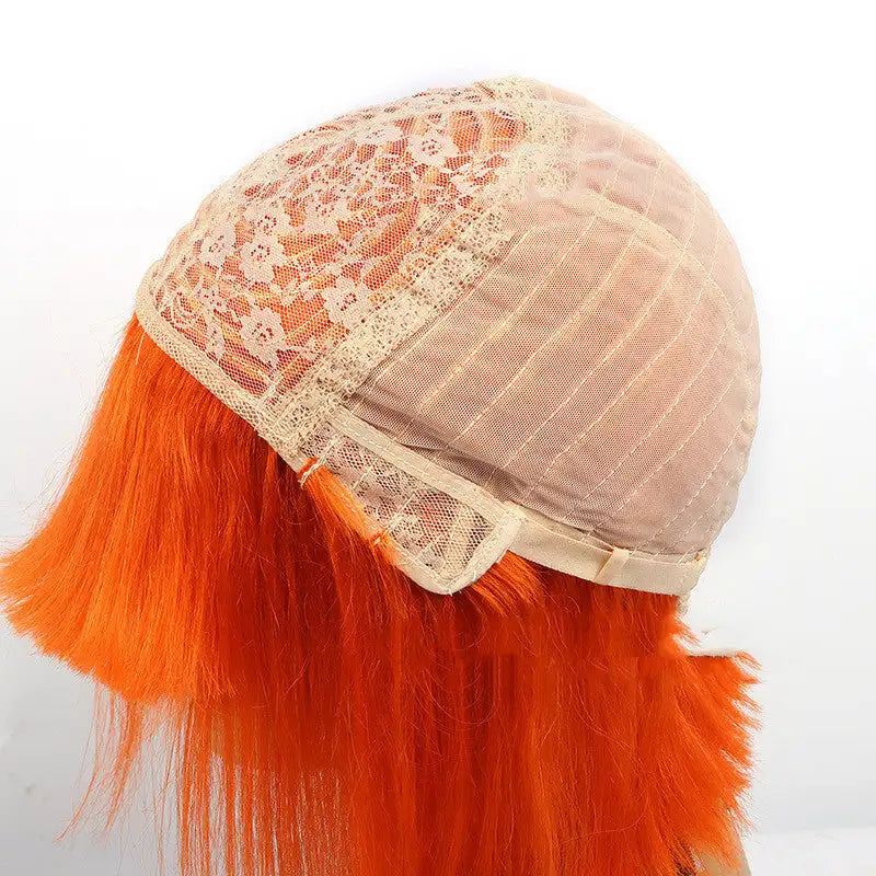 Real Hair Color Full Mechanism Full Bangs Headgear - Lootquake