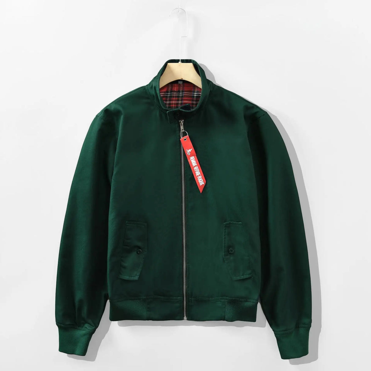 European Stand Collar Fashion Slim Casual Coat Jacket Men - Lootquake