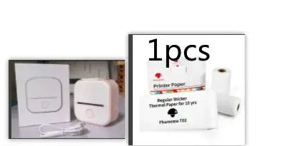 Mini-imprimante portable pour étudiants et amateurs, imprimante d'étiquettes thermique Bluetooth