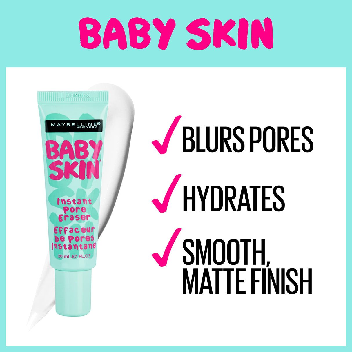 MAYBELLINE Baby Skin Instant Pore Eraser Primer