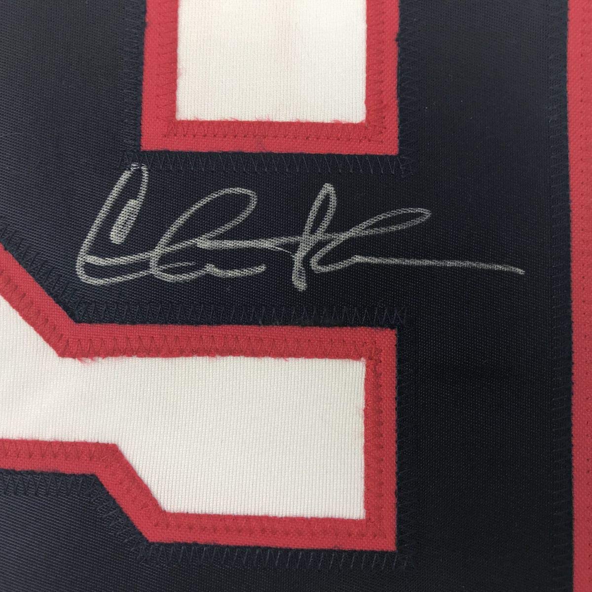 Camiseta de béisbol autografiada/firmada de Charlie Sheen Wild Thing Ricky Vaughn de la película Major League Baseball JSA COA