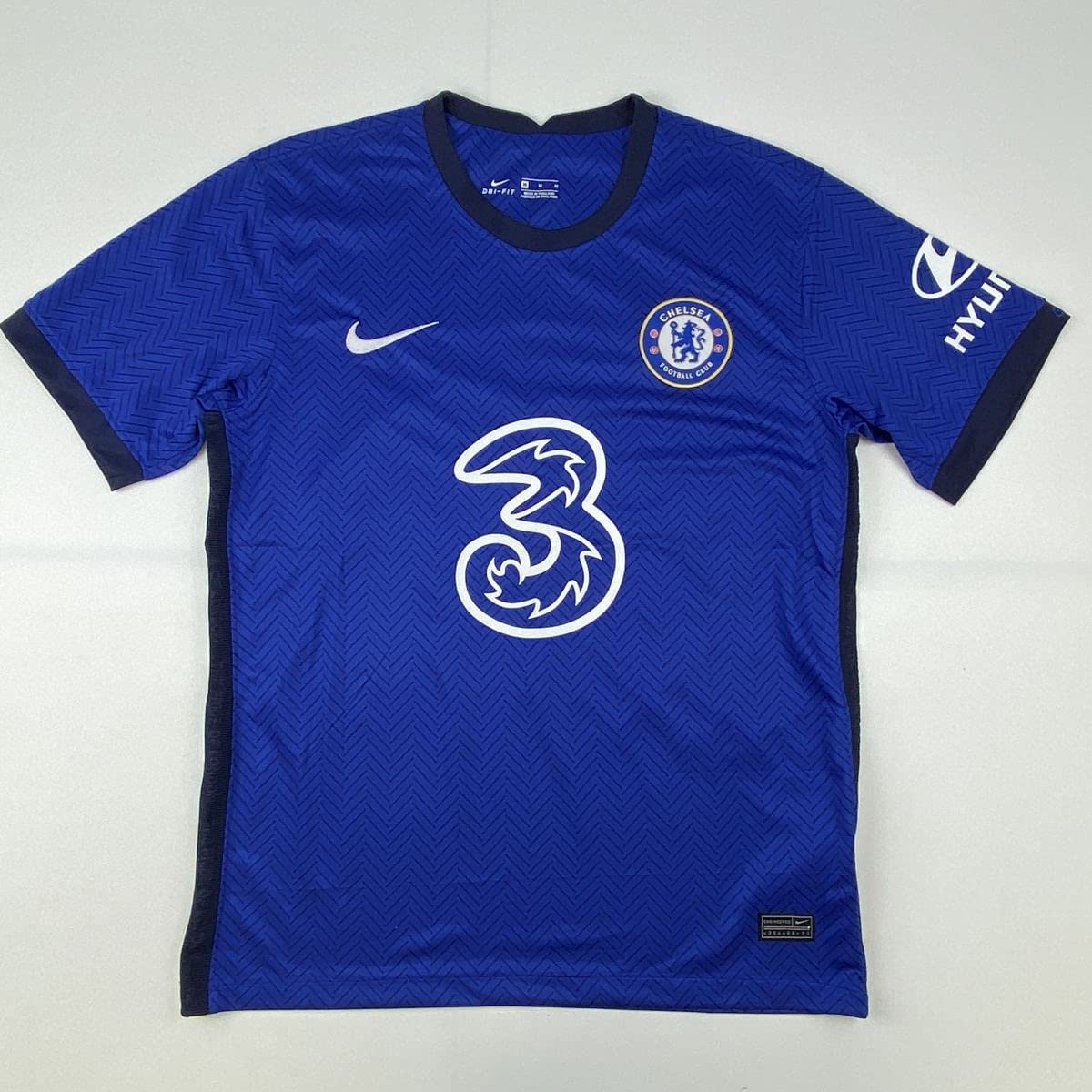 Autographed/Signed Mason Mount Chelsea FC Blue Soccer Futbol Jersey Beckett BAS COA #2