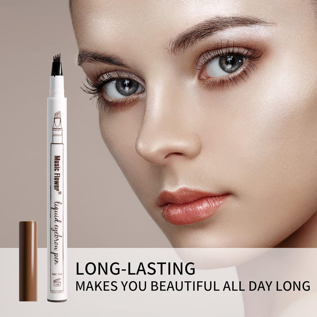 MUSIC Flower Fine Sketch Eyebrow Pencil