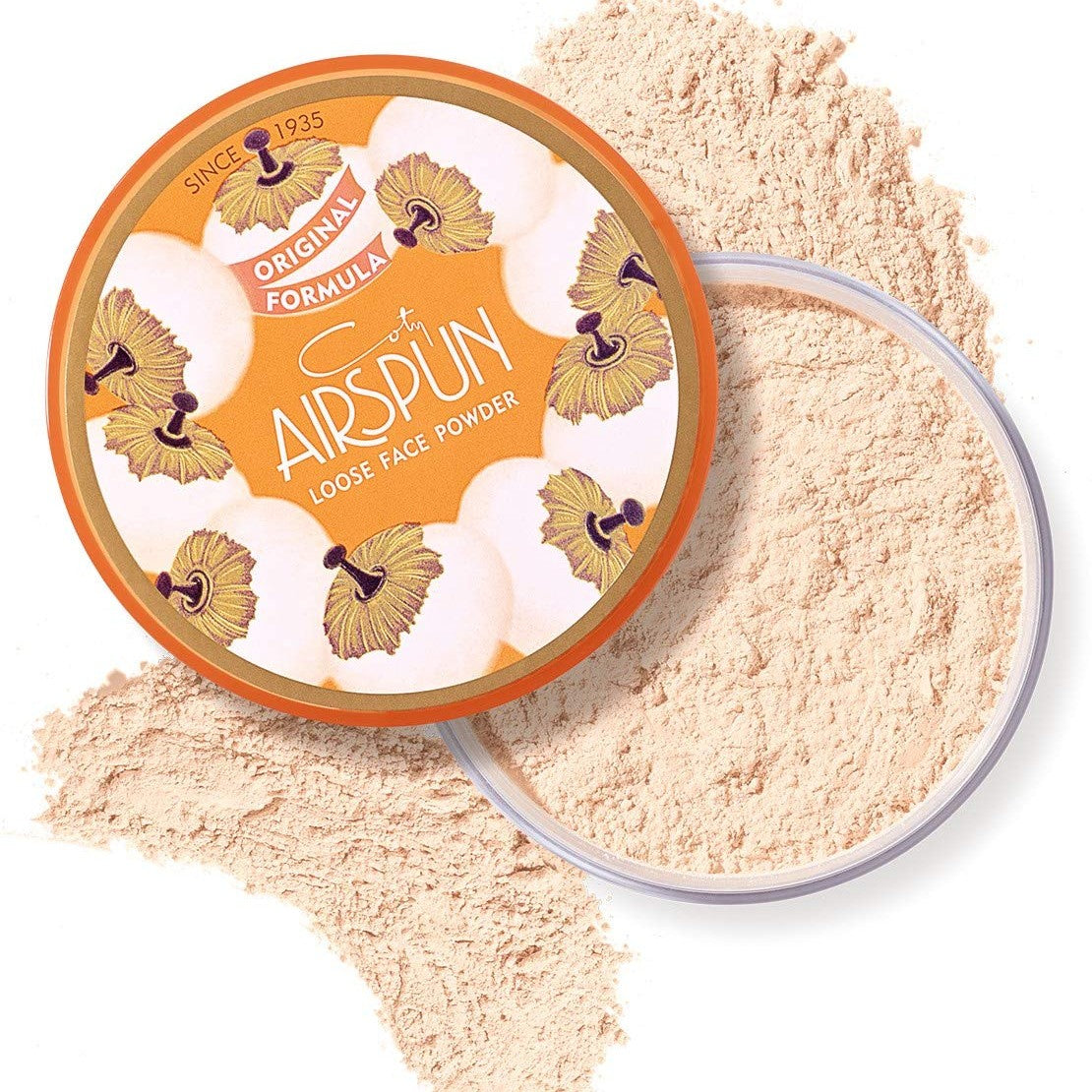 AIRSPUN Coty Loose Face Powder