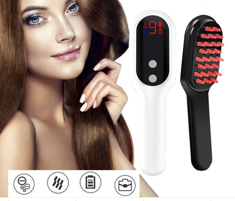 Electric Head Massager with Magnetic Therapy and LED Display