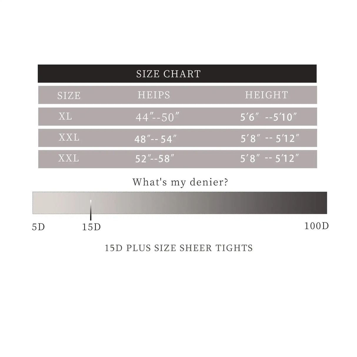 3 Pairs Plus Size Womens Sheer Tights 20D High Waist Control Top Pantyhose With Reinforced Toes - Lootquake