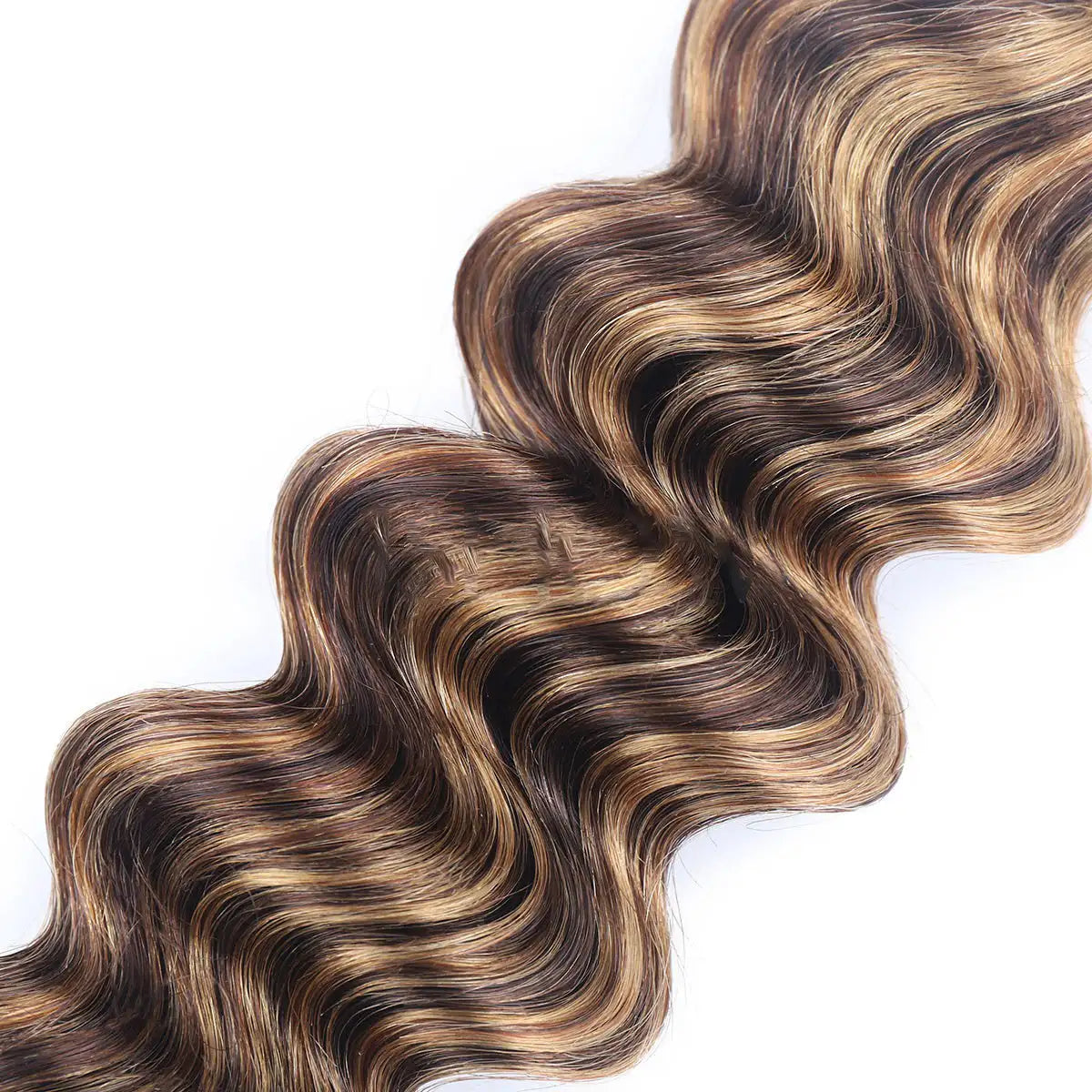 Ladies Curly Wig Intercolor Curtain New Hair Curtain - Lootquake