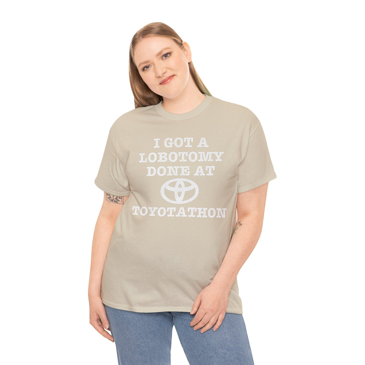 I Got a Lobotomy Done at Toyotathon Funny Meme T-Shirt – Hilarious Car Event Parody Tee
