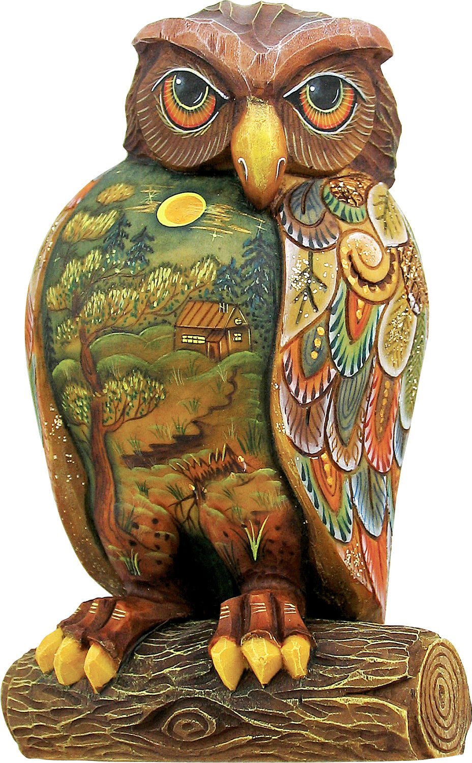 Owl Halloween Door Decor by G. DeBrekht - Thanksgiving Halloween Decor - 8158912H