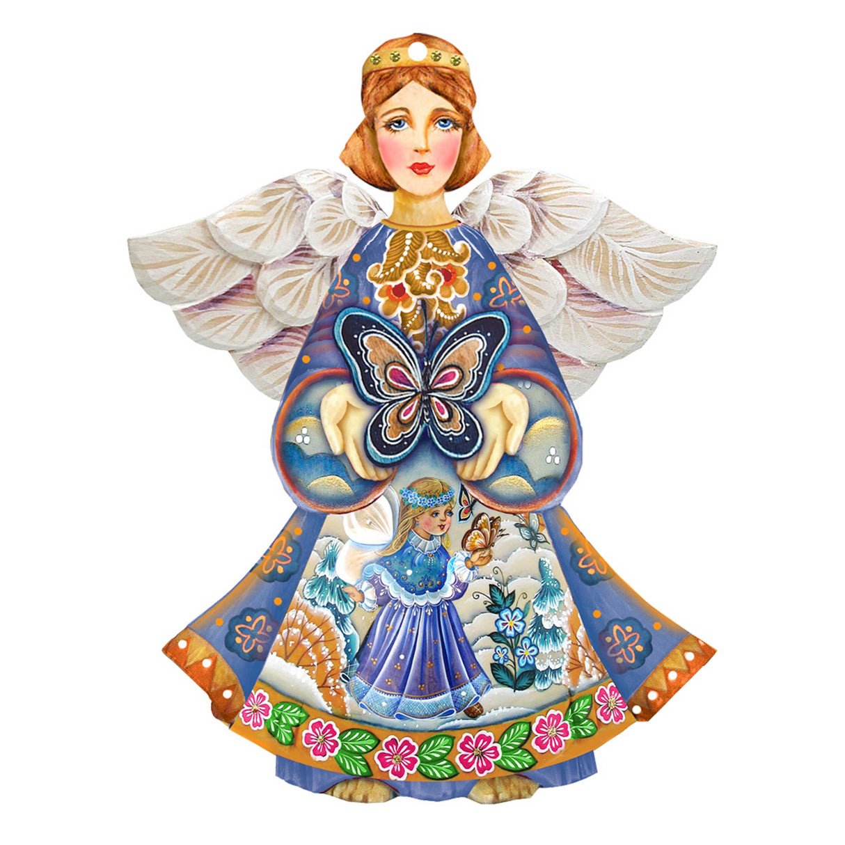 Butterfly Spring Angel Door Decor by G. DeBrekht - Easter Spring Decor - 8154152H