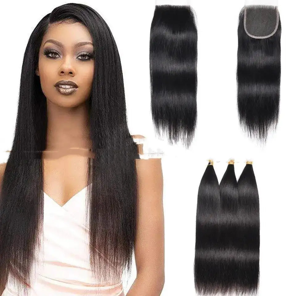 Hand Woven Lace Real Human Hair Wig Accessories - Lootquake