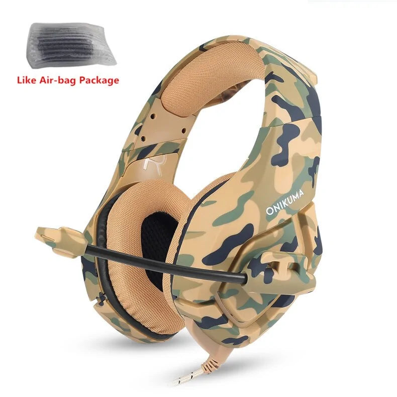 Camouflage Gaming Headphones - Lootquake
