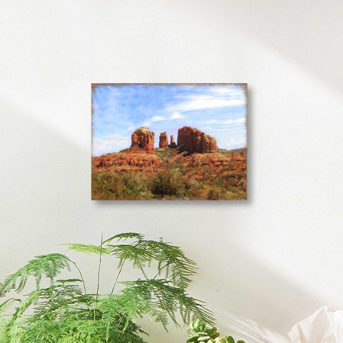 Canyon Art Wooden Wall Art by Nature Wonders - Nature Wildlife Decor - 95367B