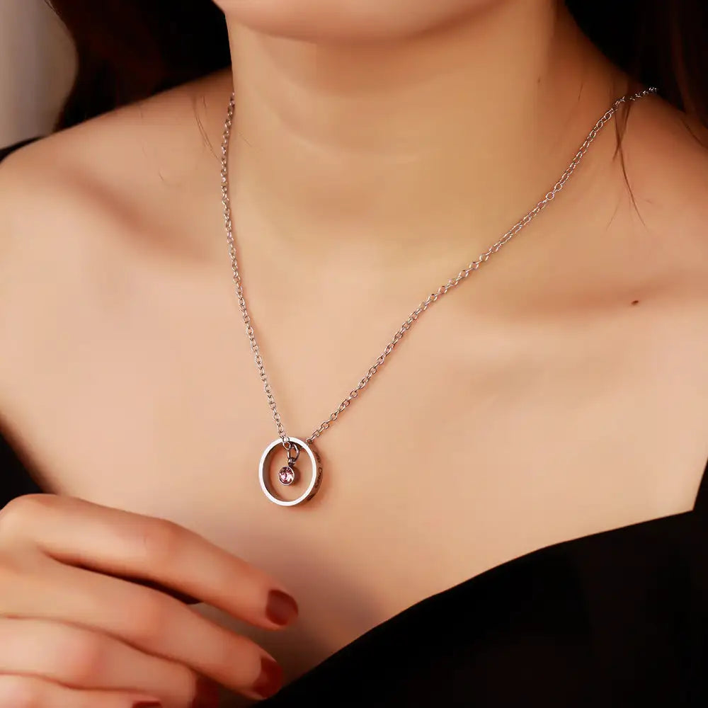 Stainless Steel Women's Versatile Collarbone Chain - Lootquake