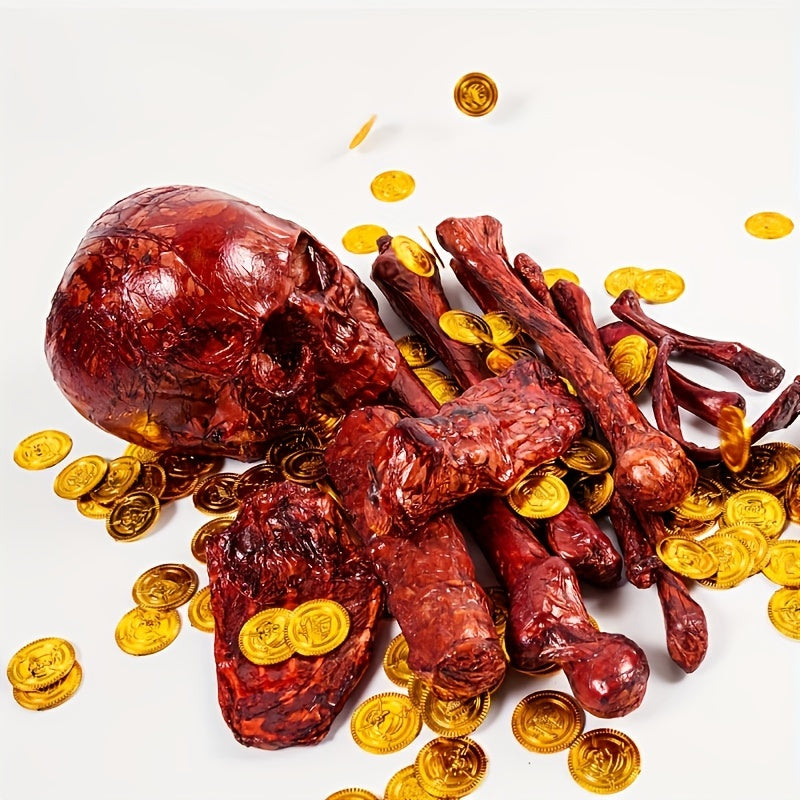 14-Piece Halloween Skeleton Bone Set